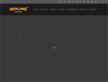 Tablet Screenshot of isoline.eu